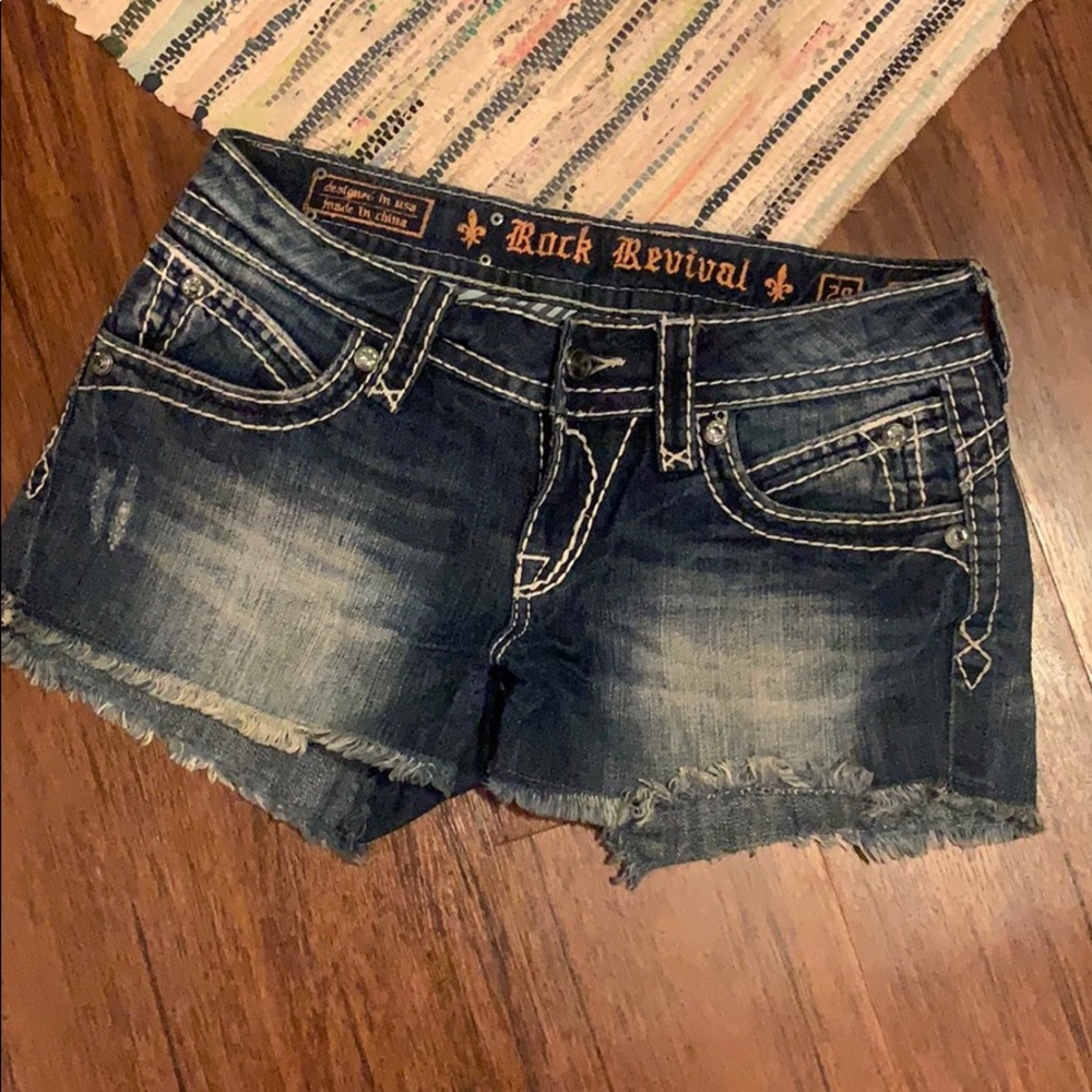 Rock Revival Jean Shorts